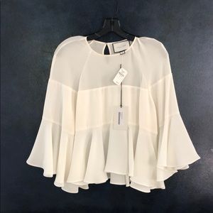 Alexis white blouse